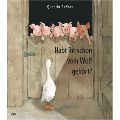 DTV Habt ihr schon vom Wolf gehört?, Livres audio de Quentin Gréban - Publicité DTV Habt ihr schon vom Wolf gehört?, Livres audio de Quentin Gréban - Publicité
