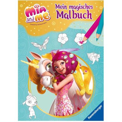 Ravensburger Mia and me : Mon livre de coloriage magique - Publicité Ravensburger Mia and me : Mon livre de coloriage magique - Publicité