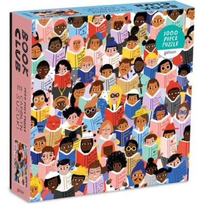 Abrams & Chronicle Book Club 1000 Piece Puzzle In a Square Box (1000 pièces) - Publicité Abrams & Chronicle Book Club 1000 Piece Puzzle In a Square Box (1000 pièces) - Publicité
