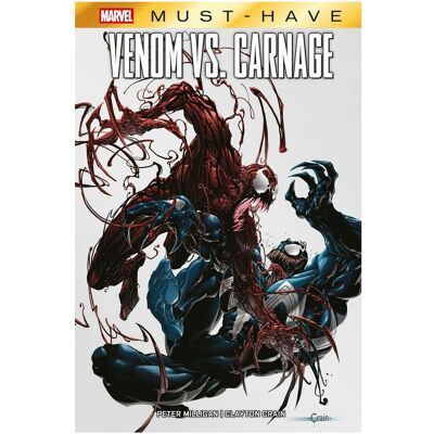 Panini Marvel Must-Have: Venom vs. Carnage, Fiction de Peter Milligan, Clayton Crain - Publicité Panini Marvel Must-Have: Venom vs. Carnage, Fiction de Peter Milligan, Clayton Crain - Publicité