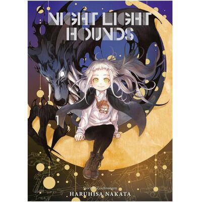 Panini Night light Hounds 01, Fiction de Martin Gericke, Haruhisa Nakata - Publicité Panini Night light Hounds 01, Fiction de Martin Gericke, Haruhisa Nakata - Publicité