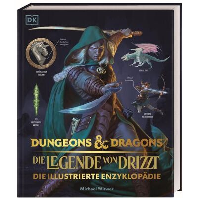Dorling Kindersley Dungeons & Dragons La Légende de Drizzt L'encyclopédie illustrée, Livre pour enfants de Simone Heller, Jason Rainville, Michael Witwer - Publicité Dorling Kindersley Dungeons & Dragons La Légende de Drizzt L'encyclopédie illustrée, Livre pour enfants de Simone Heller, Jason Rainville, Michael Witwer - Publicité