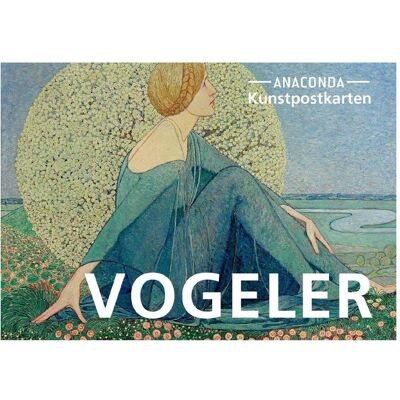 Anaconda, Carte de vœux + papier à lettres, Postkarten-Set Heinrich Vogeler (18 pcs) - Publicité Anaconda, Carte de vœux + papier à lettres, Postkarten-Set Heinrich Vogeler (18 pcs) - Publicité