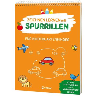 Loewe Zeichnen lernen mit Spurrillen - Für Kindergartenkinder, Manuels scolaires de Carmen Eisendle - Publicité Loewe Zeichnen lernen mit Spurrillen - Für Kindergartenkinder, Manuels scolaires de Carmen Eisendle - Publicité