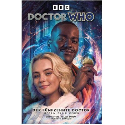 Panini Doctor Who - Der Fünfzehnte Doctor, Fiction de Oliver Hoffman, Dan Watters, Kelsey Ramsay, Valentina Bianconi - Publicité Panini Doctor Who - Der Fünfzehnte Doctor, Fiction de Oliver Hoffman, Dan Watters, Kelsey Ramsay, Valentina Bianconi - Publicité