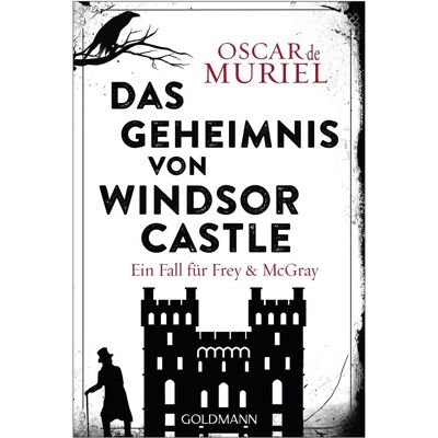 Goldmann Das Geheimnis von Windsor Castle, Fiction de Oscar de Muriel - Publicité Goldmann Das Geheimnis von Windsor Castle, Fiction de Oscar de Muriel - Publicité
