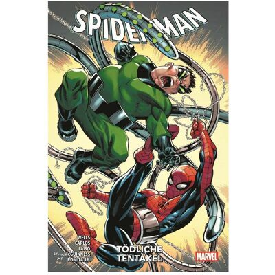 Panini Spider-Man - Neustart (2. Serie), Fiction de Zeb Wells, Ed McGuinness - Publicité Panini Spider-Man - Neustart (2. Serie), Fiction de Zeb Wells, Ed McGuinness - Publicité