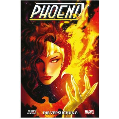 Panini Phoenix, Fiction de Stephanie Phillips, Roi Mercado, Alexander Rösch - Publicité Panini Phoenix, Fiction de Stephanie Phillips, Roi Mercado, Alexander Rösch - Publicité