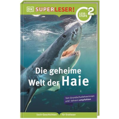 Dorling Kindersley SUPERLESER! Die geheime Welt der Haie, Livre pour enfants de Niki Foreman, DK Verlag - Enfants, Susan Niessen - Publicité Dorling Kindersley SUPERLESER! Die geheime Welt der Haie, Livre pour enfants de Niki Foreman, DK Verlag - Enfants, Susan Niessen - Publicité