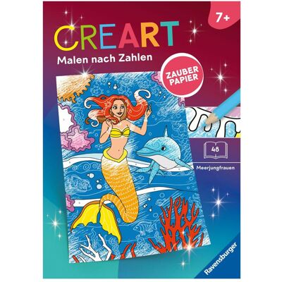 Ravensburger CreArt Malen nach Zahlen ab 7 Zauberpapier - Meerjungfrauen - Publicité Ravensburger CreArt Malen nach Zahlen ab 7 Zauberpapier - Meerjungfrauen - Publicité