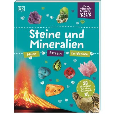 Dorling Kindersley Mein Mitmach-Wissens-Kick. Steine und Mineralien, Livre pour enfants de Claudia Wagner, DK Verlag - Enfants - Publicité Dorling Kindersley Mein Mitmach-Wissens-Kick. Steine und Mineralien, Livre pour enfants de Claudia Wagner, DK Verlag - Enfants - Publicité