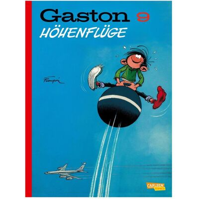 Carlsen Gaston Neuedition 9: Höhenflüge, Fiction de André Franquin - Publicité Carlsen Gaston Neuedition 9: Höhenflüge, Fiction de André Franquin - Publicité