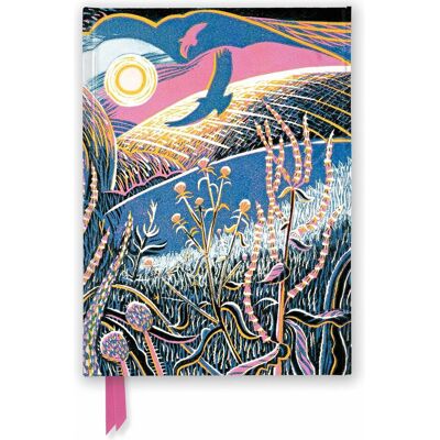 Flame Tree, Cahier + bloc-notes, Carnet de notes Premium A5 : Annie Soudain, L'hiver au bord de la route (A5, À rayures, Couverture rigide) - Publicité Flame Tree, Cahier + bloc-notes, Carnet de notes Premium A5 : Annie Soudain, L'hiver au bord de la route (A5, À rayures, Couverture rigide) - Publicité