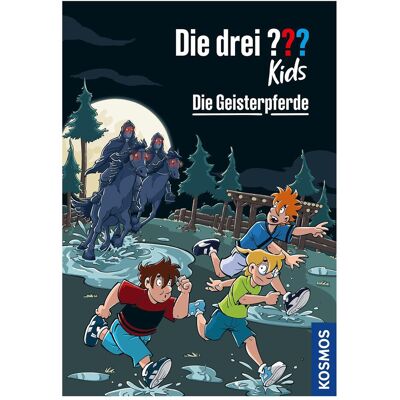 Kosmos Die drei??? Kids, 98, Die Geisterpferde, Livre pour enfants de Stefani Kampmann, Ulf Blanck - Publicité Kosmos Die drei??? Kids, 98, Die Geisterpferde, Livre pour enfants de Stefani Kampmann, Ulf Blanck - Publicité