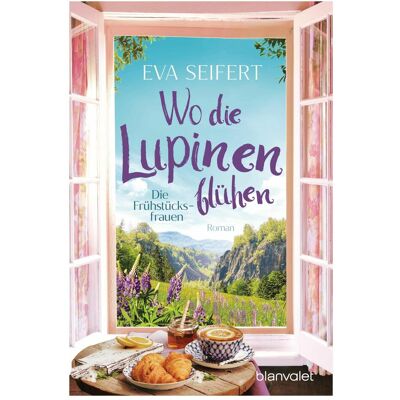 Blanvalet Wo die Lupinen blühen, Fiction de Eva Seifert - Publicité Blanvalet Wo die Lupinen blühen, Fiction de Eva Seifert - Publicité