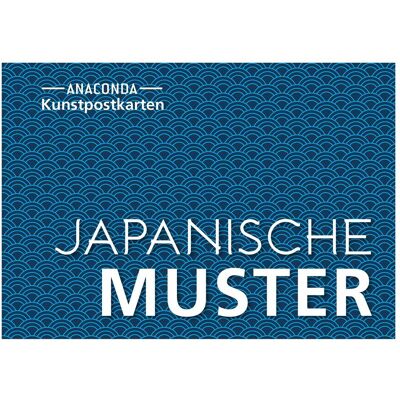 Anaconda, Carte de vœux + papier à lettres, Postkarten-Set Japanische Muster (18 pcs) - Publicité Anaconda, Carte de vœux + papier à lettres, Postkarten-Set Japanische Muster (18 pcs) - Publicité