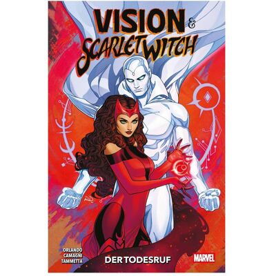 Panini Vision & Scarlet Witch: Der Todesruf, Fiction de Steve Orlando, Lorenzo Tammetta, Renard volant, Denis Martynov - Publicité Panini Vision & Scarlet Witch: Der Todesruf, Fiction de Steve Orlando, Lorenzo Tammetta, Renard volant, Denis Martynov - Publicité