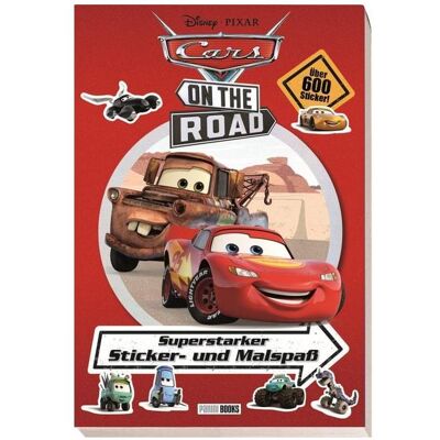Panini, Autocollants, Disney/PIXAR Cars On The Road Autocollants et coloriages superbes (500 Autocollants) - Publicité Panini, Autocollants, Disney/PIXAR Cars On The Road Autocollants et coloriages superbes (500 Autocollants) - Publicité