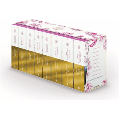 Goldmann Die Sieben Schwestern Reihe, Fiction de Lucinda Riley., Sonja Hauser, Sibylle Schmidt, Ursula Wulfekamp, Karin Dufner - Publicité Goldmann Die Sieben Schwestern Reihe, Fiction de Lucinda Riley., Sonja Hauser, Sibylle Schmidt, Ursula Wulfekamp, Karin Dufner - Publicité