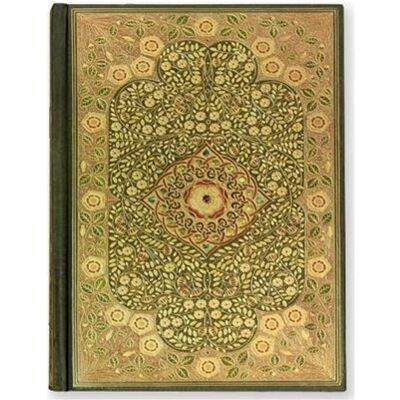 Peter Pauper, Cahier + bloc-notes, Midi filigrane serti de bijoux de Bloknote (130 x 180 mm, À rayures, Couverture rigide) - Publicité Peter Pauper, Cahier + bloc-notes, Midi filigrane serti de bijoux de Bloknote (130 x 180 mm, À rayures, Couverture rigide) - Publicité