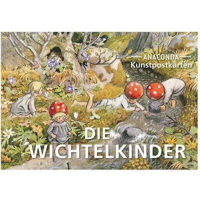 AnacondA, Carte de vœux + papier à lettres, Postkarten-Set Wichtelkinder (18 pcs) - Publicité AnacondA, Carte de vœux + papier à lettres, Postkarten-Set Wichtelkinder (18 pcs) - Publicité