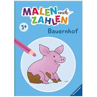 Ravensburger Peinture par numéros dès 3 ans : La ferme - Publicité Ravensburger Peinture par numéros dès 3 ans : La ferme - Publicité