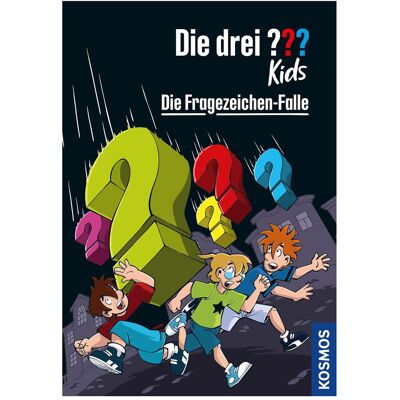 Kosmos Die drei??? Kids, 97, Die Fragezeichen-Falle, Livre pour enfants de Boris Pfeiffer - Publicité Kosmos Die drei??? Kids, 97, Die Fragezeichen-Falle, Livre pour enfants de Boris Pfeiffer - Publicité