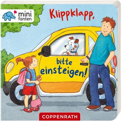 Coppenrath minifanten 27: Klippklapp, bitte einsteigen!, Livre pour enfants - Publicité Coppenrath minifanten 27: Klippklapp, bitte einsteigen!, Livre pour enfants - Publicité
