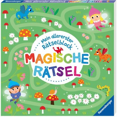 Ravensburger Mein allererster Rätselblock: Magische Rätsel, Livre pour enfants de Annabel Savery, Villie Karabatzia, Jessika Zollickhofer, Amanda Enright, Kasia Dudziuk, Megan Higgins, Lutz Anderson, Rina Gregor, Sarah Fountain, Lisa Ragan - Publicité Ravensburger Mein allererster Rätselblock: Magische Rätsel, Livre pour enfants de Annabel Savery, Villie Karabatzia, Jessika Zollickhofer, Amanda Enright, Kasia Dudziuk, Megan Higgins, Lutz Anderson, Rina Gregor, Sarah Fountain, Lisa Ragan - Publicité