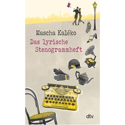 DTV Das lyrische Stenogrammheft, Fiction de Masha Kaléko - Publicité DTV Das lyrische Stenogrammheft, Fiction de Masha Kaléko - Publicité