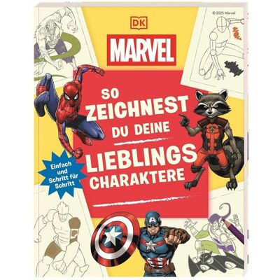 Dorling Kindersley Marvel. So zeichnest du deine Lieblingscharaktere, Livre pour enfants de Crabe Wiebke - Publicité Dorling Kindersley Marvel. So zeichnest du deine Lieblingscharaktere, Livre pour enfants de Crabe Wiebke - Publicité
