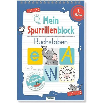 Spurrillenblock Buchstaben, Manuels scolaires de Trötsch Verlag GmbH & Co. KG (Éditions Trötsch) - Publicité Spurrillenblock Buchstaben, Manuels scolaires de Trötsch Verlag GmbH & Co. KG (Éditions Trötsch) - Publicité