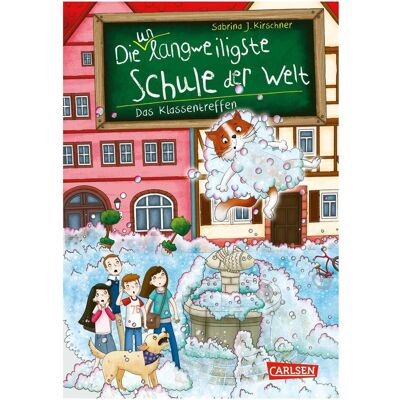 Carlsen Die unlangweiligste Schule der Welt 8: Das Klassentreffen, Livre pour enfants de Sabrina J. Kirschner - Publicité Carlsen Die unlangweiligste Schule der Welt 8: Das Klassentreffen, Livre pour enfants de Sabrina J. Kirschner - Publicité
