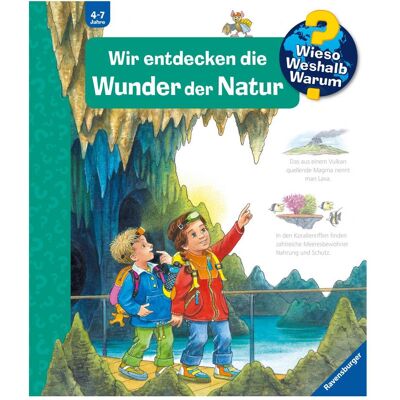 Ravensburger Wir entdecken die Wunder der Natur, Livre pour enfants de Susanne Gernhäuser - Publicité Ravensburger Wir entdecken die Wunder der Natur, Livre pour enfants de Susanne Gernhäuser - Publicité
