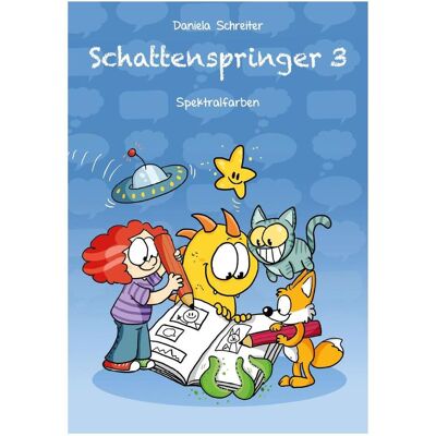 Panini Schattenspringer, Fiction de Daniela Schreiter - Publicité Panini Schattenspringer, Fiction de Daniela Schreiter - Publicité