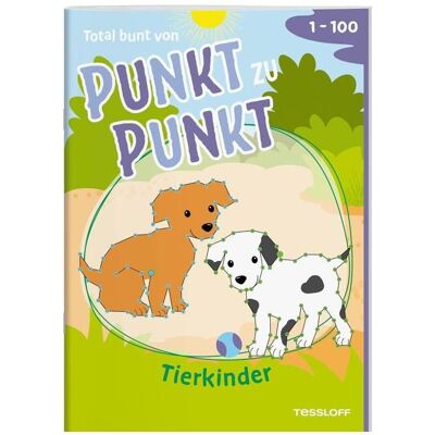 Tessloff Total bunt von Punkt zu Punkt. Tierkinder. Von 1 bis 100 - Publicité Tessloff Total bunt von Punkt zu Punkt. Tierkinder. Von 1 bis 100 - Publicité