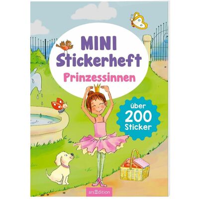 Ars Edition, Autocollants, MINI-Stickerheft – Prinzessinnen (200 Autocollants) - Publicité Ars Edition, Autocollants, MINI-Stickerheft – Prinzessinnen (200 Autocollants) - Publicité