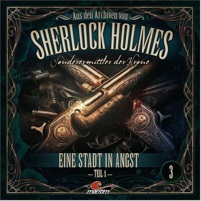 Phonag Les Archives 03 - Une Ville Dans La Peur Partie 1, Livres audio de Sherlock Holmes - Publicité Phonag Les Archives 03 - Une Ville Dans La Peur Partie 1, Livres audio de Sherlock Holmes - Publicité