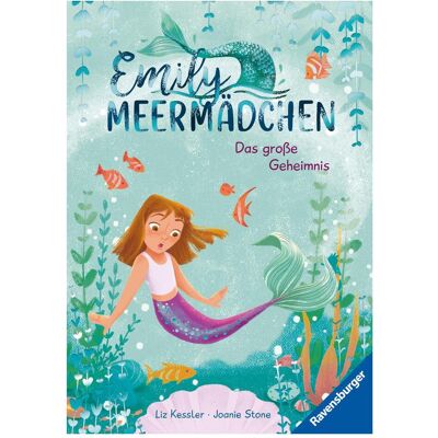 Ravensburger Emily Meermädchen - Das grosse Geheimnis (ein Meerjungfrauen-Erstlesebuch für Kinder ab 6 Jah, Livre pour enfants de Joanie Stone, Anna colombe, Liz Kessler - Publicité Ravensburger Emily Meermädchen - Das grosse Geheimnis (ein Meerjungfrauen-Erstlesebuch für Kinder ab 6 Jah, Livre pour enfants de Joanie Stone, Anna colombe, Liz Kessler - Publicité