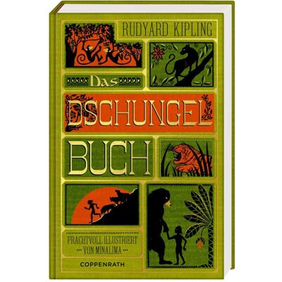Coppenrath Das Dschungelbuch, Livre pour enfants de Rudyard Kipling - Publicité Coppenrath Das Dschungelbuch, Livre pour enfants de Rudyard Kipling - Publicité