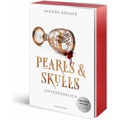 Ravensburger Pearls & Skulls, Band 2 - Unvergesslich, Fiction de Sandra Grauer - Publicité Ravensburger Pearls & Skulls, Band 2 - Unvergesslich, Fiction de Sandra Grauer - Publicité