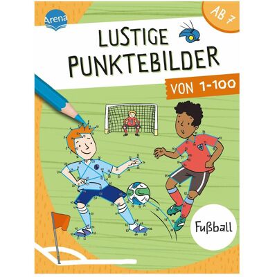 Arena Lustige Punktebilder von 1-100. Fussball, Livre pour enfants de Silke Reimers - Publicité Arena Lustige Punktebilder von 1-100. Fussball, Livre pour enfants de Silke Reimers - Publicité