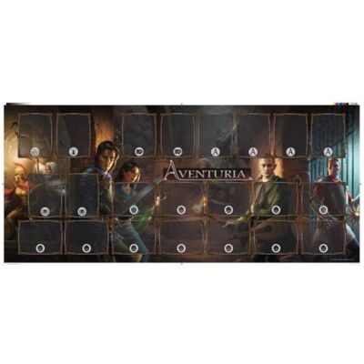 Ulisses Spiele Tapis de jeu : Mode Aventure : Aventuria, 78 x 36 cm (extension, édition FR) - Publicité Ulisses Spiele Tapis de jeu : Mode Aventure : Aventuria, 78 x 36 cm (extension, édition FR) - Publicité