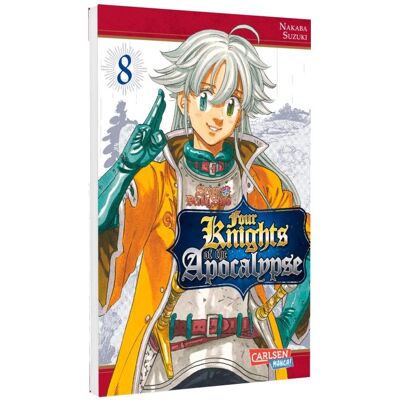 Carlsen Seven Deadly Sins: Four Knights of the Apocalypse 8, Fiction de Suzuki Nakaba, Lasse Christian Christiansen - Publicité Carlsen Seven Deadly Sins: Four Knights of the Apocalypse 8, Fiction de Suzuki Nakaba, Lasse Christian Christiansen - Publicité