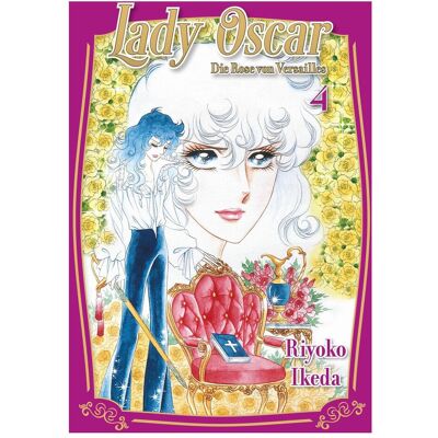 Panini Lady Oscar: Die Rose von Versailles 04, Fiction de Katrin Stamm, Riyoko Ikeda - Publicité Panini Lady Oscar: Die Rose von Versailles 04, Fiction de Katrin Stamm, Riyoko Ikeda - Publicité