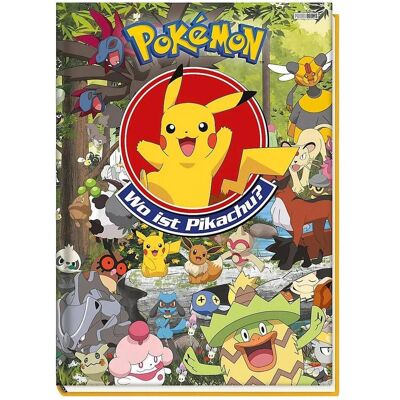 Pokémon: Wo ist Pikachu?, Livre pour enfants de Pokémon, Panini - Publicité Pokémon: Wo ist Pikachu?, Livre pour enfants de Pokémon, Panini - Publicité