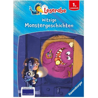 Ravensburger Leserabe Sonderausgaben - Witzige Monstergeschichten, Livre pour enfants de Henriette Wich, Martin Klein, Cee Neudert, Betina Gotzen-Beek, Kerstin Meyer, Étang Karsten, Michael Mantel - Publicité Ravensburger Leserabe Sonderausgaben - Witzige Monstergeschichten, Livre pour enfants de Henriette Wich, Martin Klein, Cee Neudert, Betina Gotzen-Beek, Kerstin Meyer, Étang Karsten, Michael Mantel - Publicité