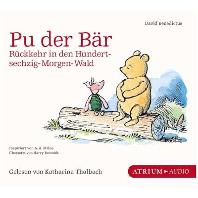 Atrium Pu l'Ourse. Retour dans la forêt des Cent Soixante Matins, Livres audio de David Benedictus - Publicité Atrium Pu l'Ourse. Retour dans la forêt des Cent Soixante Matins, Livres audio de David Benedictus - Publicité