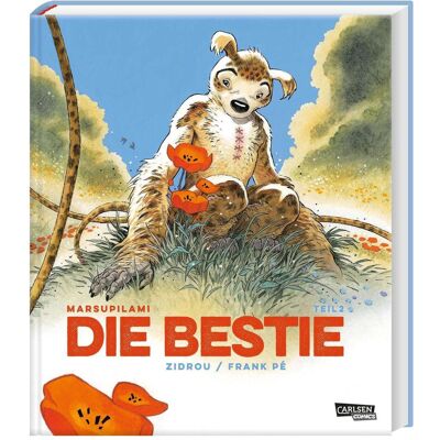 Carlsen Die Bestie 2, Fiction de Marcel Le Comte, Frank Pé, Zidrou - Publicité Carlsen Die Bestie 2, Fiction de Marcel Le Comte, Frank Pé, Zidrou - Publicité