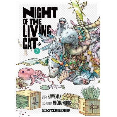 Panini Night of the Living Cat 07, Fiction de Méca-Roots, Hawkman - Publicité Panini Night of the Living Cat 07, Fiction de Méca-Roots, Hawkman - Publicité